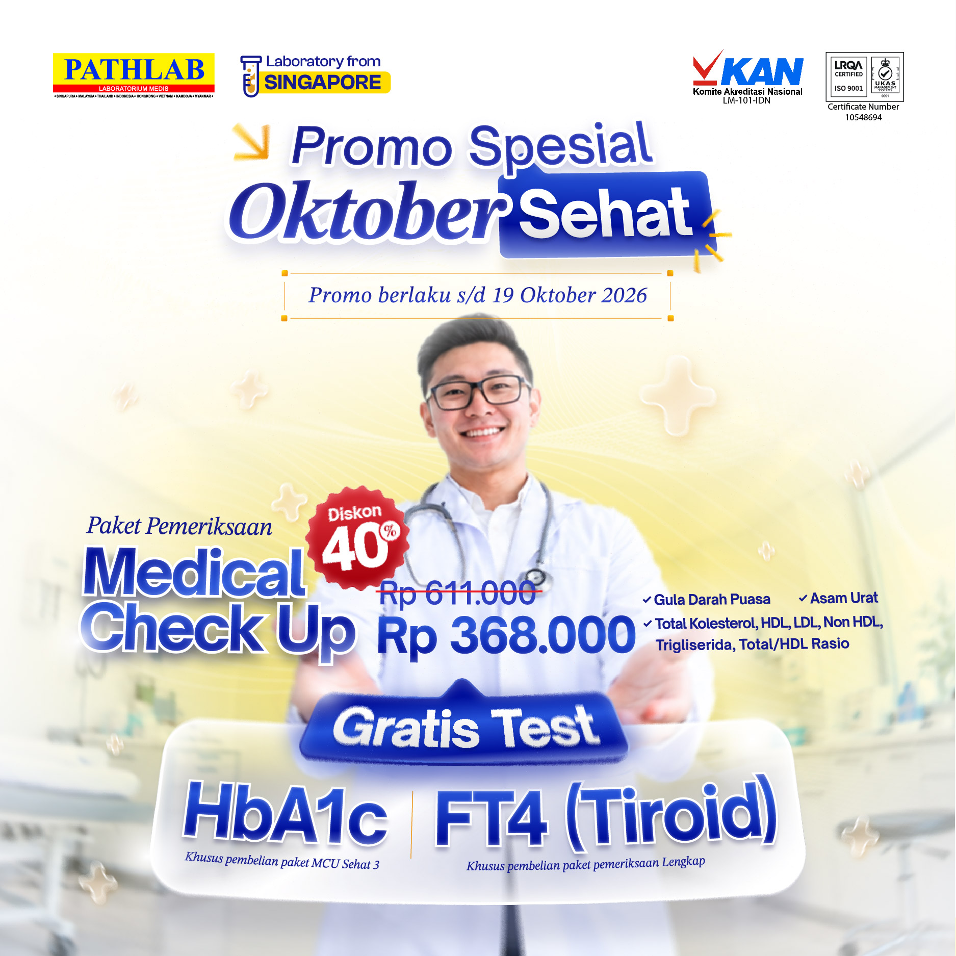 Promo Oktober Sehat !!
